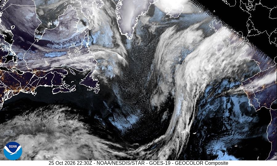 North Atlantic Satellite