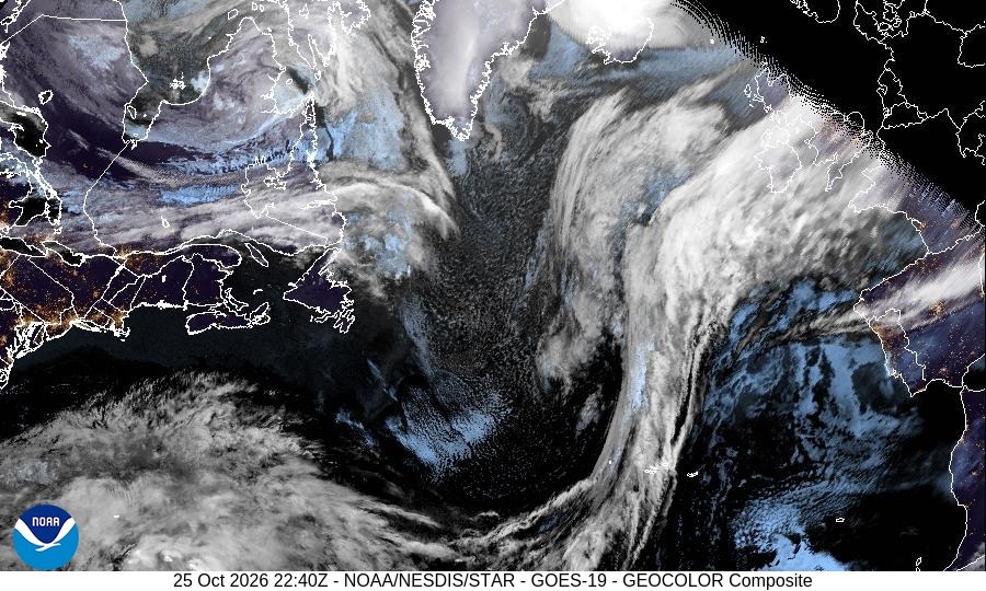 North Atlantic Satellite