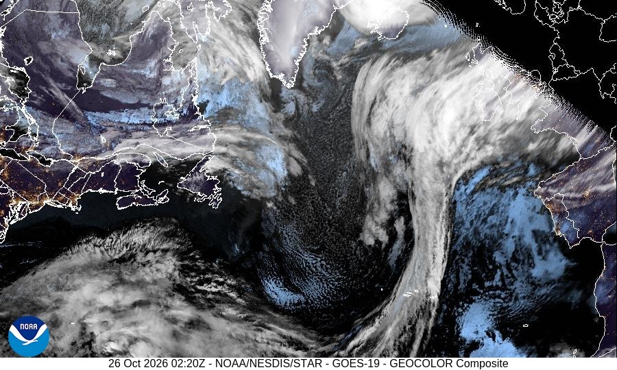 North Atlantic Satellite