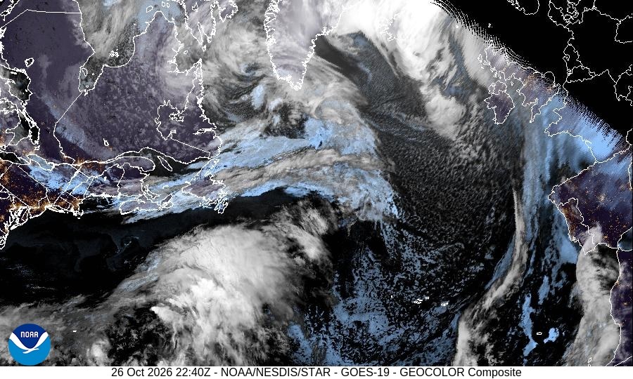 North Atlantic Satellite
