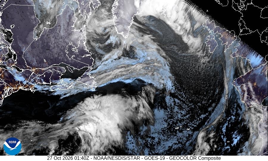 North Atlantic Satellite